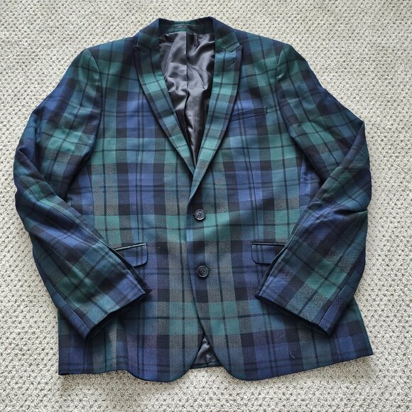 Plaid Blazer